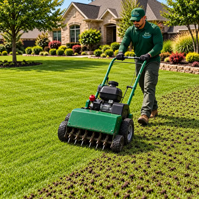 lawn aeration frisco