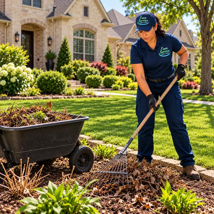 seasonal clean up and lawn maintenance frisco tx
